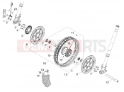 MOTOGUZZI V85 TT Front wheel