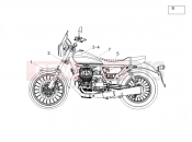 Decal - Motoguzzi V9 Roamer 850 (APAC) 2019