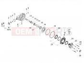 Rear transmission / Components - Motoguzzi V9 Roamer 850 (APAC) 2019