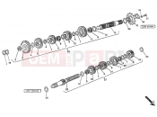 DUCATI 2003 Monster 400 GEAR BOX » UNCLASSIFIED