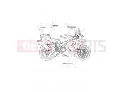 Triumph 2005 DAYTONA 600 & 650 Bodywork - Decals