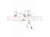 Triumph 2005 DAYTONA 600 & 650 Ignition Switch & LockSet