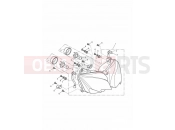 Triumph 2007 DAYTONA 600 & 650 Headlight/Mountings