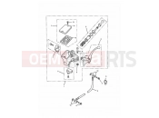Triumph 1995 TRIDENT Clutch Master Cylinder