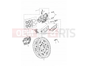 Triumph 1998 THUNDERBIRD SPORT Front Brake Caliper & Discs