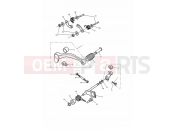 Triumph 2002 THUNDERBIRD SPORT Gear Change Pedal