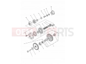 Triumph 2004 THUNDERBIRD SPORT Alternator/ Starter Drive Gears