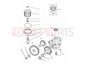 Triumph 1994 SPEED TRIPLE (CARBS) Lubrication System