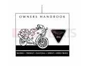 Triumph 1997 SPEED TRIPLE (CARBS) Owners Handbook 1995 Models