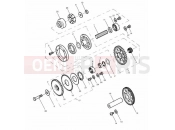 TRIUMPH SPEED TRIPLE 885cc\955cc (EFI) > 141871 Alternator & Starter Drive Gears
