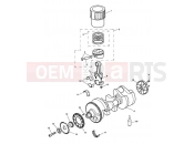 Triumph 2001 SPEED TRIPLE 885cc\955cc (EFI) > 141871 Crankshaft, Connecting Rods...