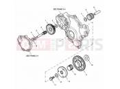 Triumph 2002 SPEED TRIPLE 141872 > 210444 Alternator & Starter Drive Gears