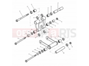 Triumph 2002 SPEED TRIPLE 141872 > 210444 Rear Suspension Linkage