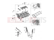 Triumph 2002 SPEED TRIPLE 141872 > 210444 Cylinder Head & Valves