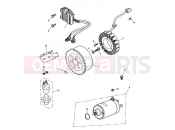 Triumph 2003 SPEED TRIPLE 141872 > 210444 Alternator/Starter