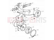 Triumph 2004 SPEED TRIPLE 141872 > 210444 Headlight Assembly
