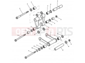 TRIUMPH SPEED TRIPLE 210445 > 461331 Rear Suspension Linkage