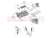 Triumph 2009 SPEED TRIPLE 210445 > 461331 Cylinder Head & Valves