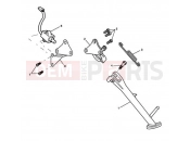 Triumph 2010 SPEED TRIPLE 210445 > 461331 Sidestand