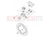 Triumph 2010 SPEED TRIPLE 210445 > 461331 Rear Brake & Disc