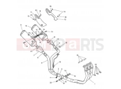 Triumph 2010 SPEED TRIPLE 210445 > 461331 Exhaust System 281465