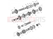 Triumph 2014 SPEED TRIPLE 461332 > 735437 Transmission 539023