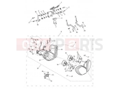 Triumph 2014 SPEED TRIPLE 461332 > 735437 Headlight Assembly