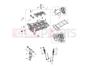 Triumph 2014 SPEED TRIPLE 461332 > 735437 Cylinder Head & Valves