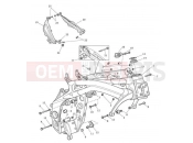 Triumph 2016 SPEED TRIPLE 461332 > 735437 Main Frame & Fittings