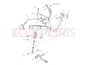 Triumph 2012 SPEED TRIPLE 461332 > 735437 Rear Brake Master Cylinder...