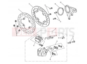 Triumph 2013 SPEED TRIPLE 461332 > 735437 Rear Brake & Disc