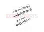 Triumph 2014 SPEED TRIPLE R > 735336 Transmission