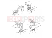 Triumph 2014 SPEED TRIPLE R > 735336 Footrests & Mountings