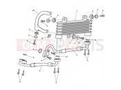 Triumph 2015 SPEED TRIPLE R > 735336 Oil Cooler