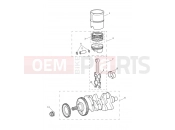 Triumph 2017 SPEED TRIPLE R - 735337 > Crankshaft, Connecting Rods...