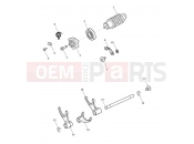 Triumph 2019 SPEED TRIPLE RS - 867601 > Gear Selector Drum