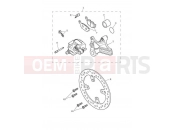 TRIUMPH TRIDENT 660 Rear Brake Caliper & Disc
