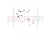 Triumph 2016 STREET TWIN Windshield Touring