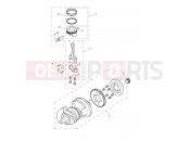 Triumph 2017 STREET TWIN Crankshaft, Con Rods 914973