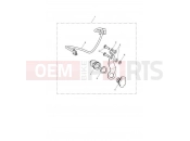 Triumph 2021 STREET TWIN Aux Power Socket Kit, Cockpit