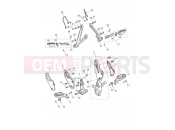 TRIUMPH TIGER EXPLORER XCA 740277 > Footrests & Mountings