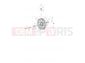 Triumph 2019 TIGER EXPLORER XCA 740277 > Front Wheel