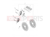 Triumph 2018 TIGER EXPLORER XRX 740277 > Front Brake Caliper & Disc