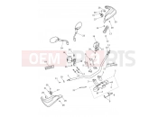 Triumph 2013 Tiger Explorer > 740276 TIGER EXPLORER XC Handlebars & Switches