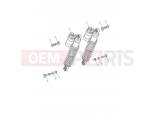 Triumph 2020 Thruxton RS Rear Suspension Unit