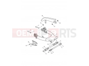 Triumph 2020 Thruxton RS Swingarm Assembly