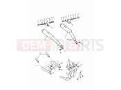 Triumph 1993 SPRINT CARBS Exhaust System Sprint Executive