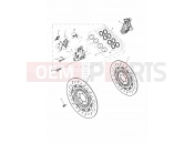 Triumph 2000 SPRINT RS > 139276 Front Brake Caliper & Discs
