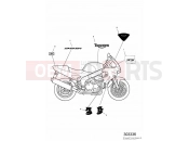 Triumph 2002 SPRINT RS 139277 > Bodywork - Decals