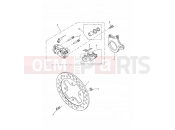 Triumph 1999 SPRINT ST > 139276 Rear Brake Disc & Caliper
